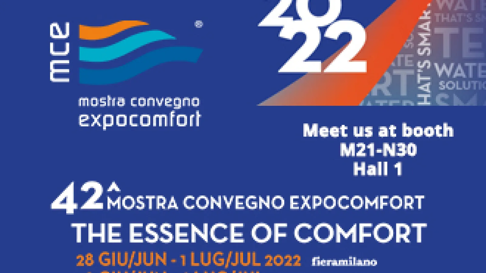 LABOREX PARTICIPA LA MOSTRA CONVEGNO EXPOCOMFORT 2022