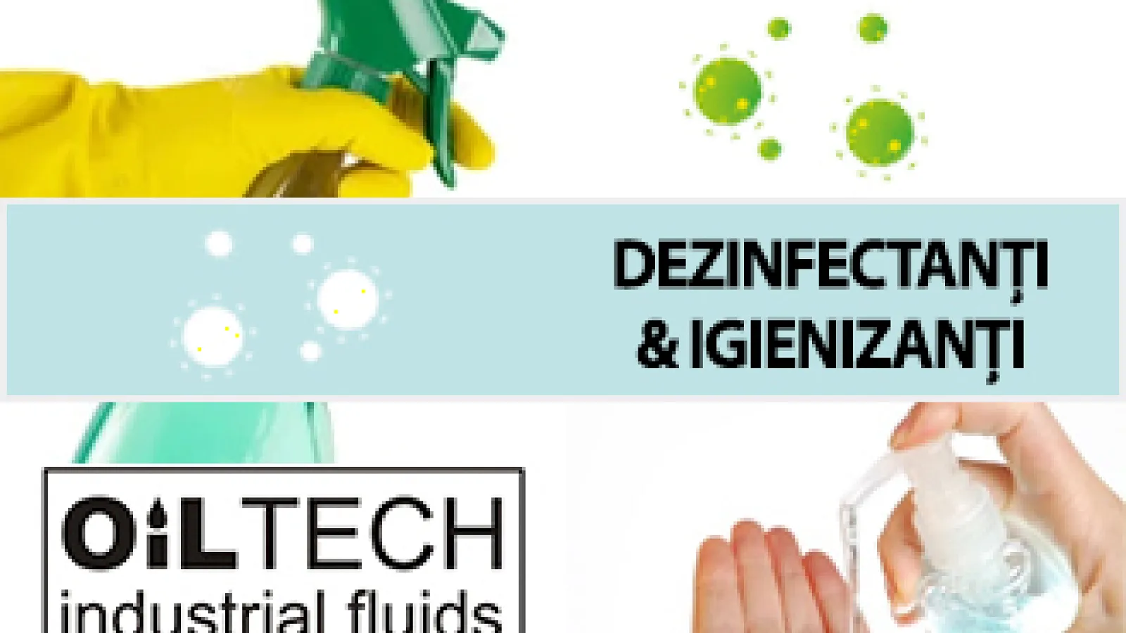 DEZVOLTARE GAMA DE DEZINFECTANȚI ȘI IGIENIZANȚI